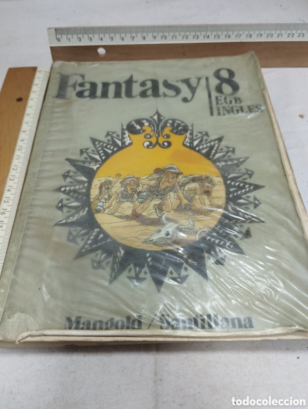 Libros de segunda mano: Fantast 8. Ingl&eacute;s EGB. Mangold Santillana, 1983