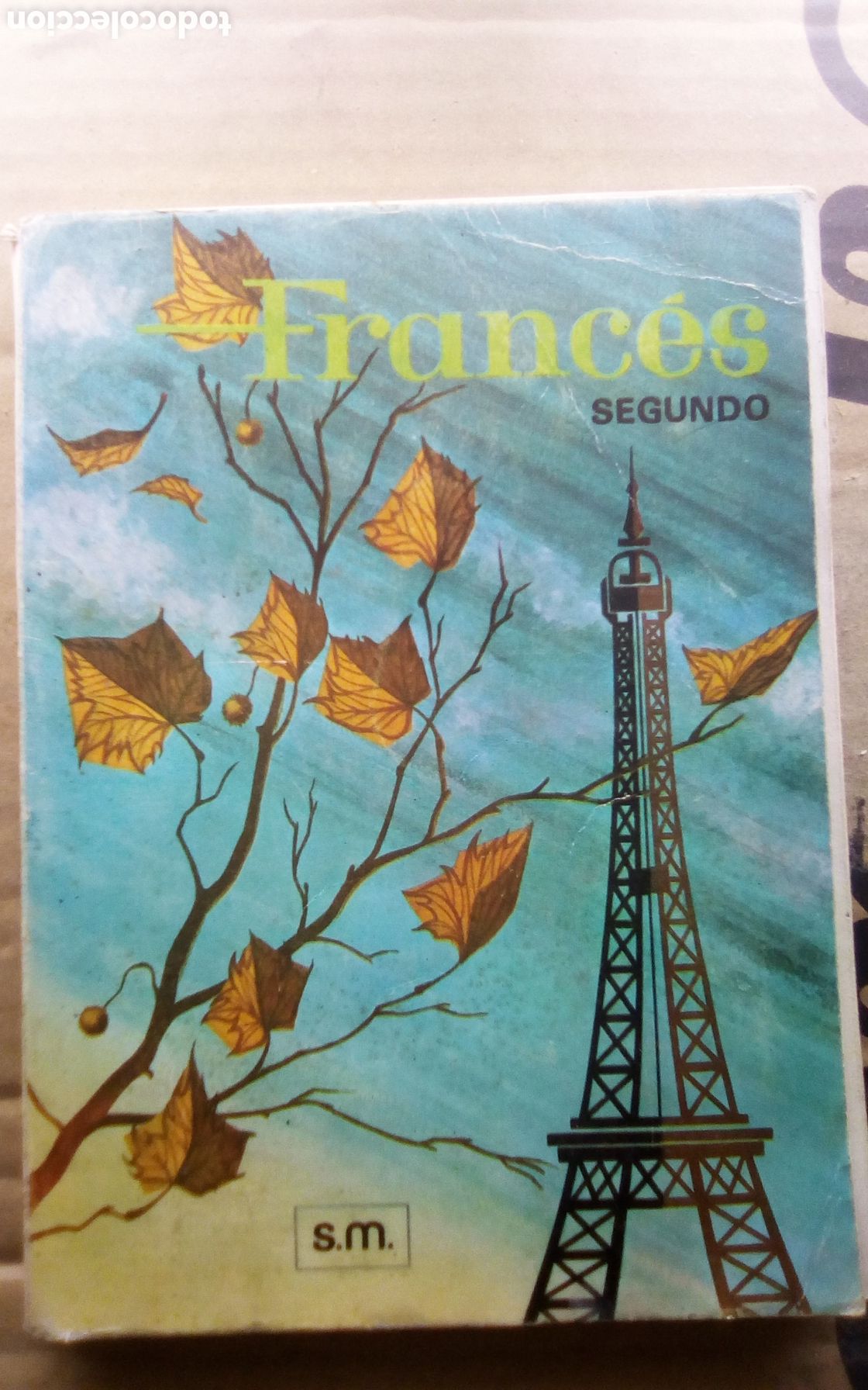 Libros de segunda mano: Franc&eacute;s, 2&deg; a&ntilde;o. Ediciones S. M., a&ntilde;o 1969. Tapa blanda, con 237 p&aacute;ginas. Algunas anotaciones l&aacute;piz.