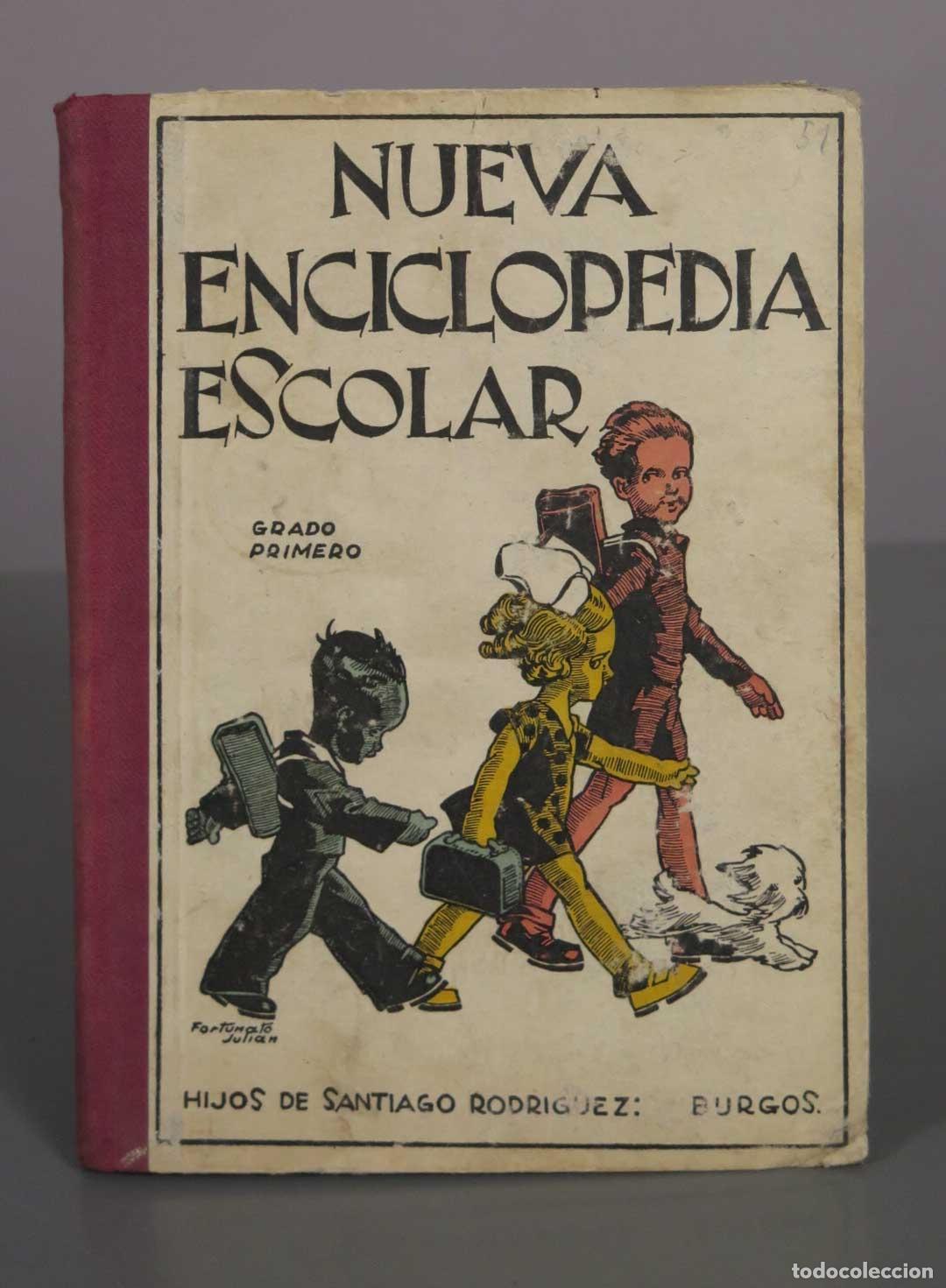 Libros de segunda mano: Nueva Enciclopedia Escolar - Grado Primero - Hijos de Santiago Rodr&iacute;guez 1942