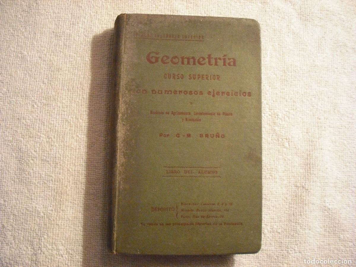 Livros em segunda m&atilde;o: GEOMETRIA CURSO SUPERIOR. ED. BRU&Ntilde;O. LIBRO DEL ALUMNO