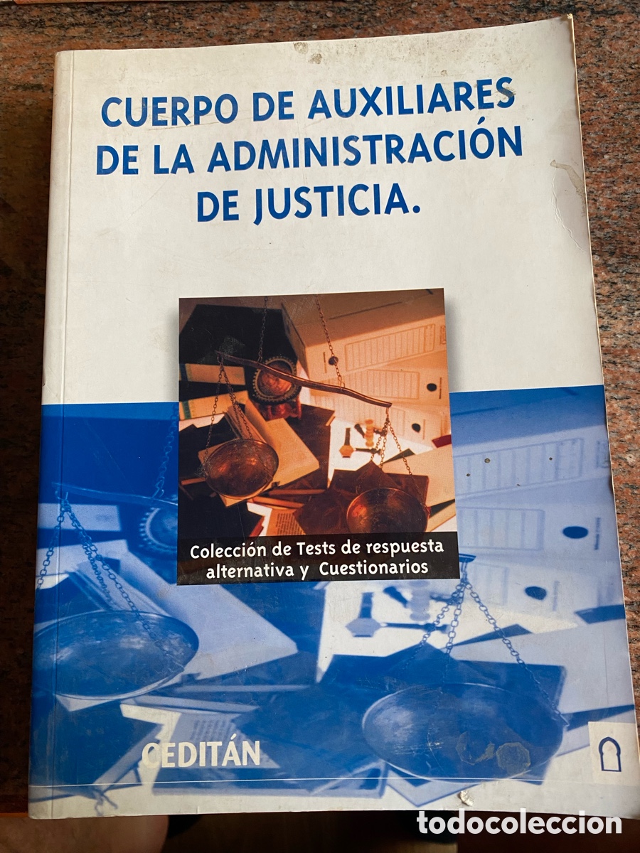 Libros de segunda mano: CUERPO DE AUXILIARES DE LA ADMINISTRACI&Oacute;N DE JUSTICIA // CEDIT&Aacute;N