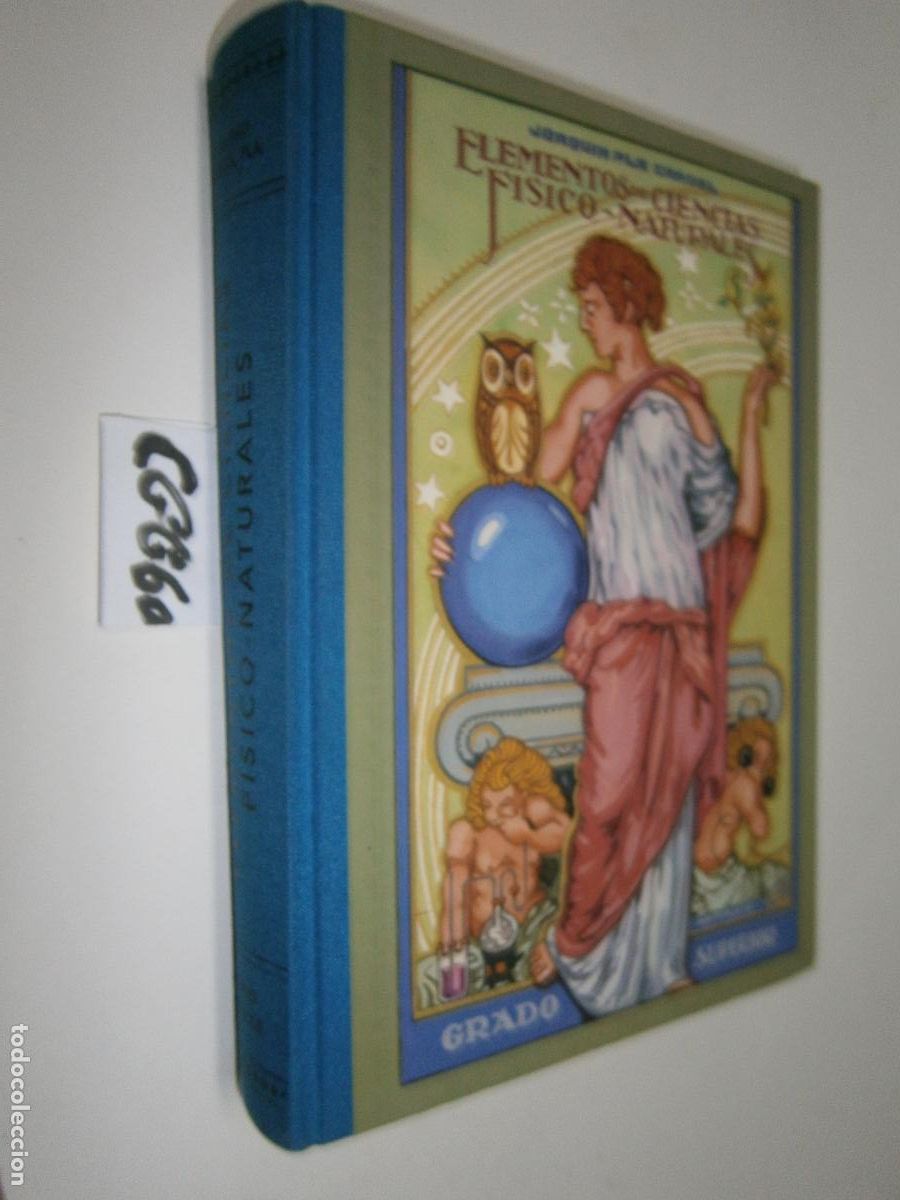 Libros de segunda mano: ANTIGUO LIBRO DE TEXTO FASCIMIL - ELEMENTOS DE CIENCIAS-NATURALES