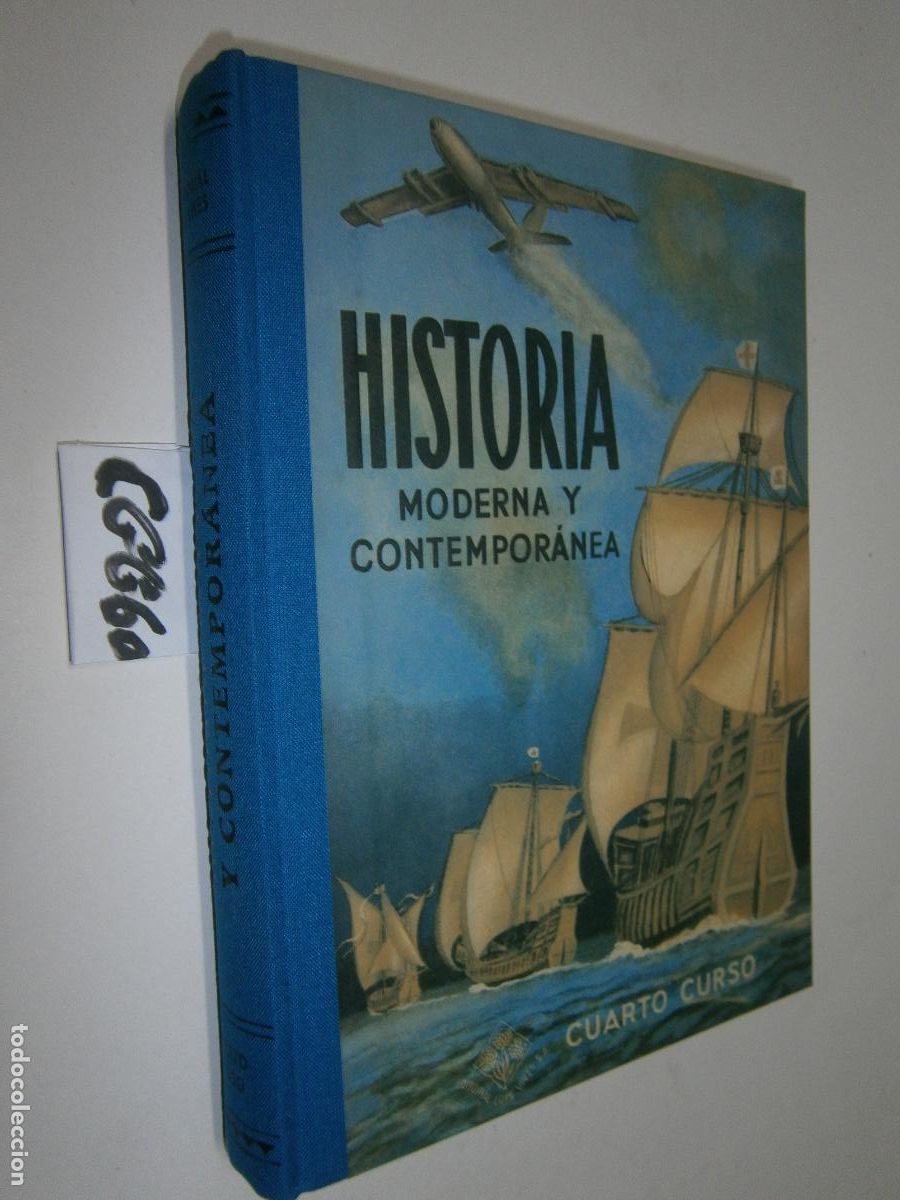 Libros de segunda mano: ANTIGUO LIBRO DE TEXTO FASCIMIL - HISTORIA MODERNA Y CONTEMPORANEA
