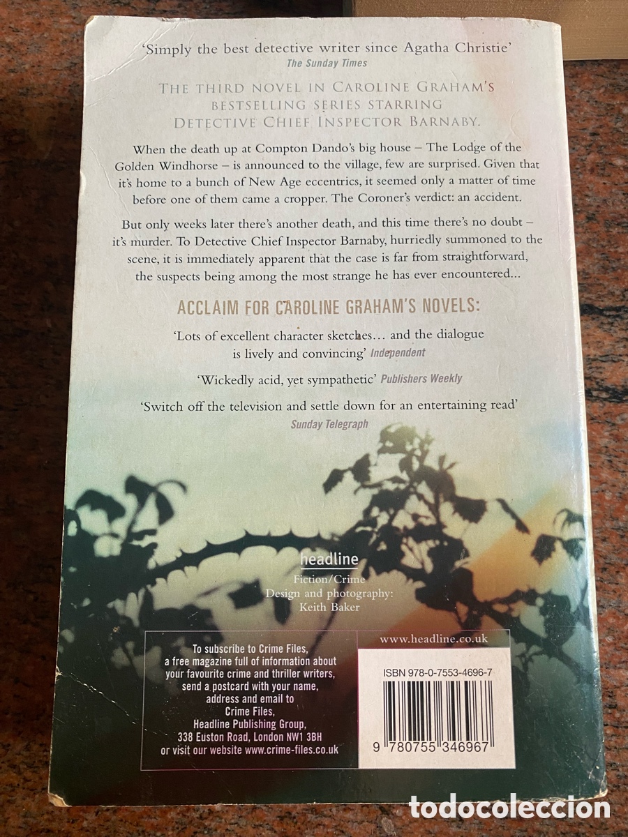 Libros de segunda mano: CAROLINE GRAHAM // Death in Disguise - Foto 2