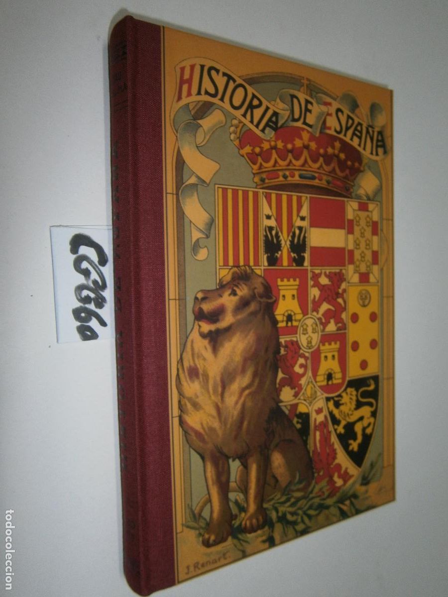 Libros de segunda mano: ANTIGUO LIBRO DE TEXTO FASCIMIL - HISTORIA DE ESPA&Ntilde;A