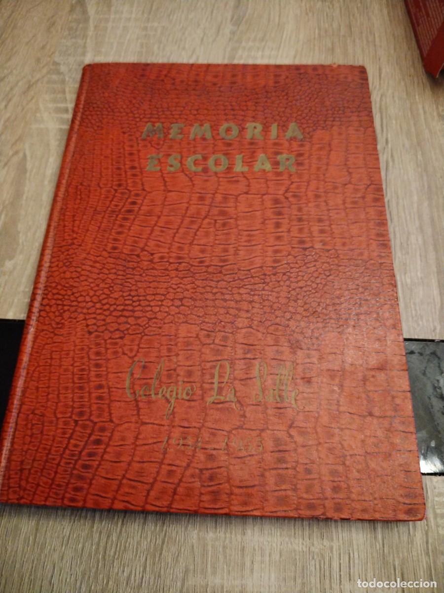 Libros de segunda mano: Memoria escolar en 1954-1955 colegio la Salle- Santander