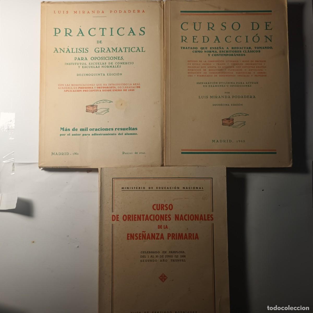 Gebrauchte B&uuml;cher: Libros Gramatica y Ensen&ntilde;anza Primaria Lote L - 399