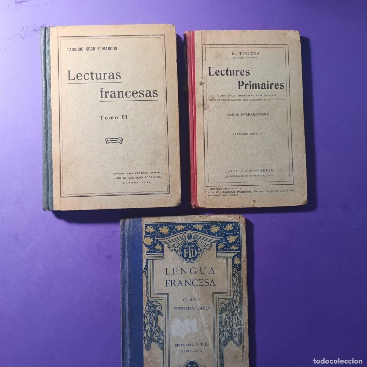 Libros de segunda mano: Libros colegio Frances L- 436