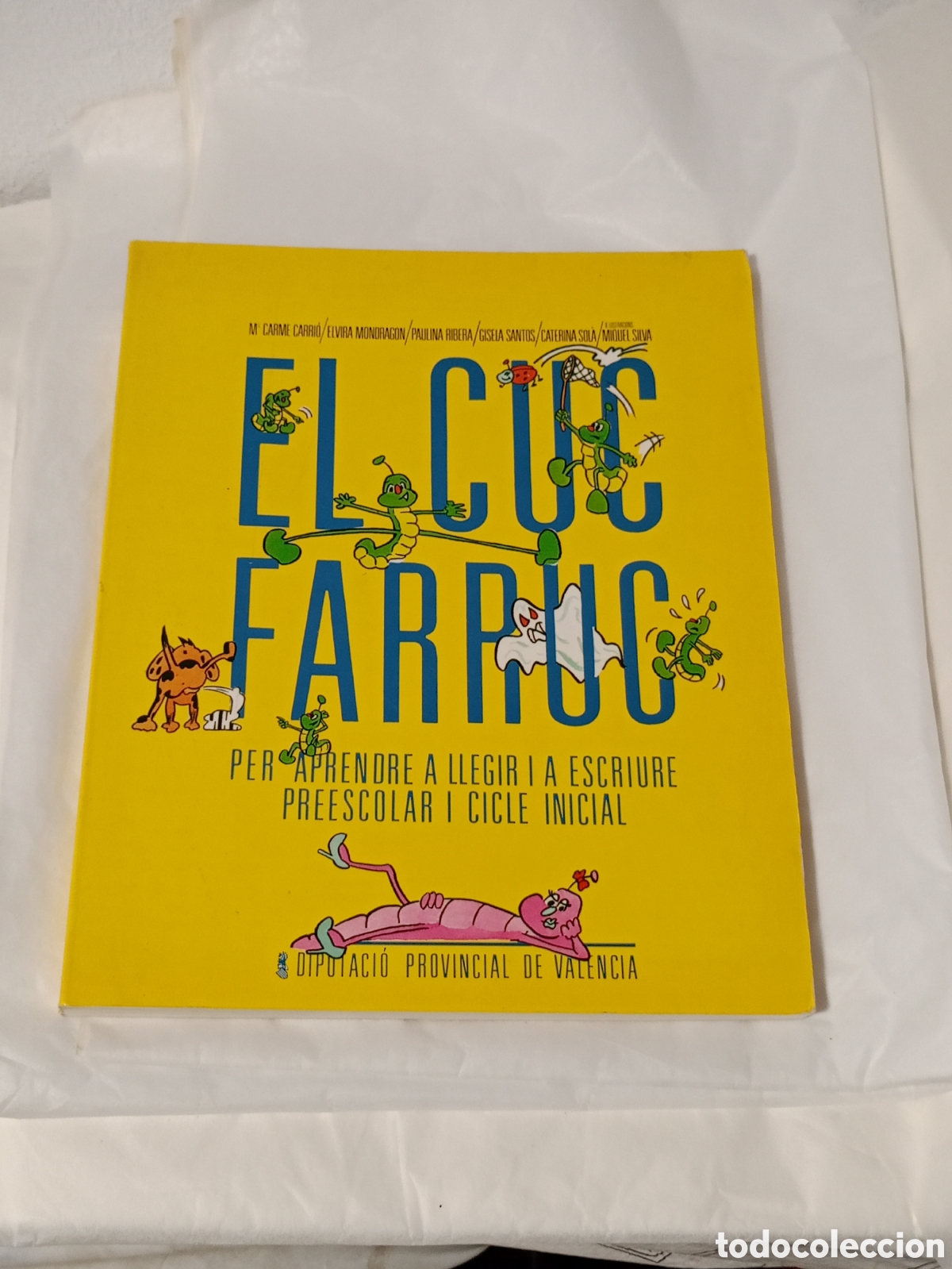 Libros de segunda mano: &rdquo;El Cuc Farruc&rdquo; fue publicado por la Diputaci&oacute;n Provincial de Valencia. El material did&aacute;ctico est&aacute;