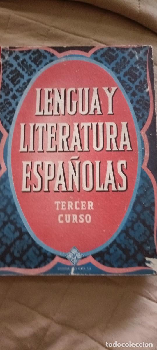 Libros de segunda mano: Lengua y literatura espa&ntilde;olas.Tercer curso - Foto 1