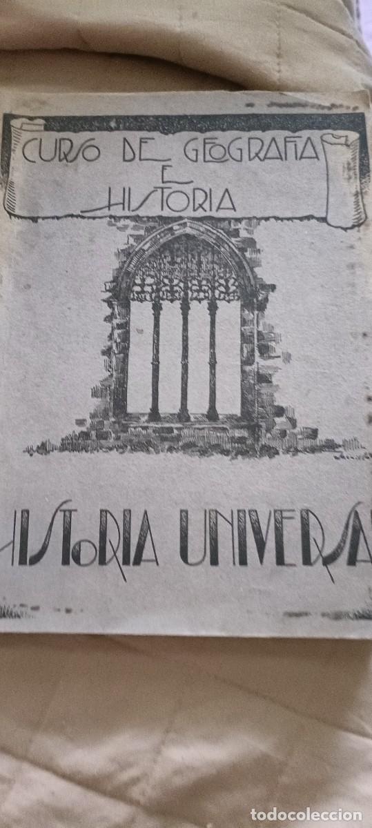 Libros de segunda mano: Historia Universal.Curso geograf&iacute;a e historia - Foto 1