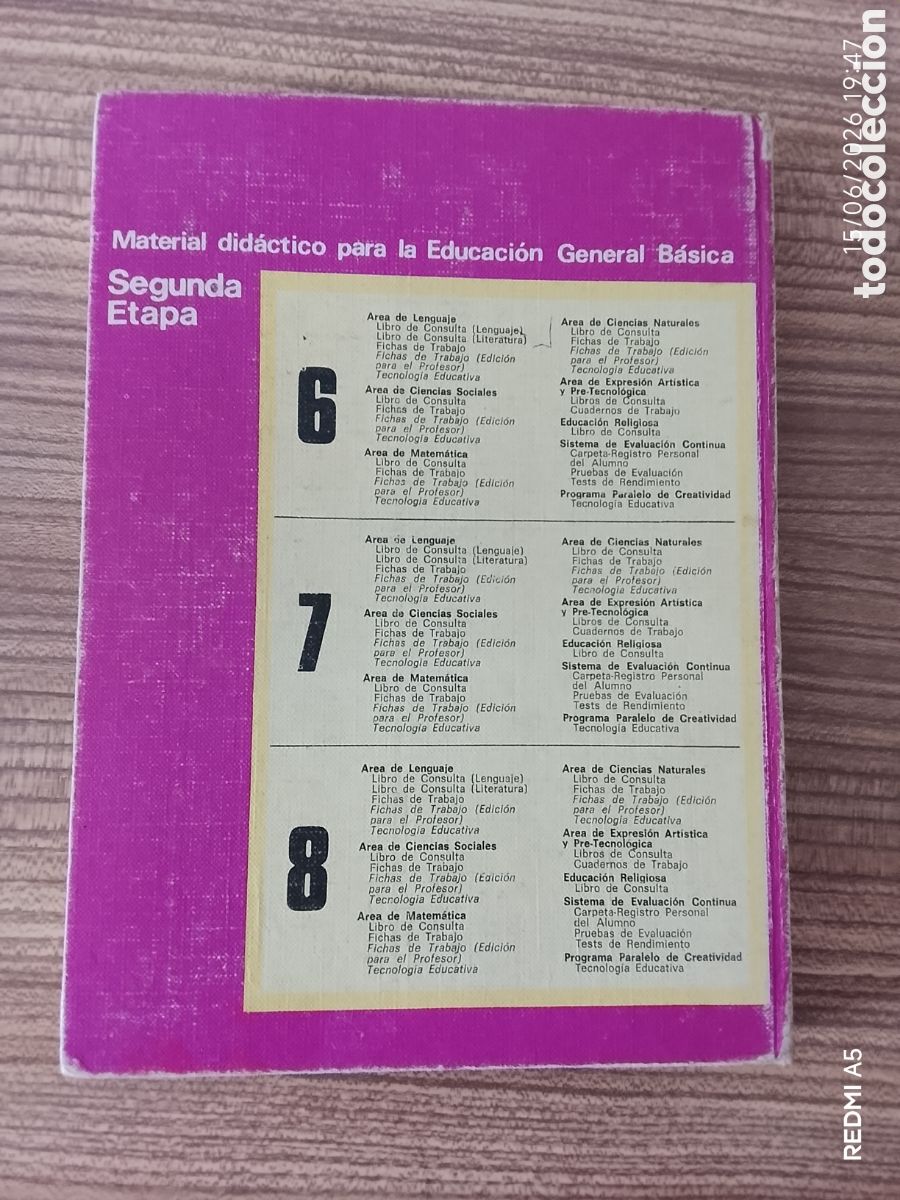 Libros de segunda mano: 2 libros de texto, lenguaje 7&deg; a&ntilde;o 1973 y 4&deg; de EGB. - Foto 3
