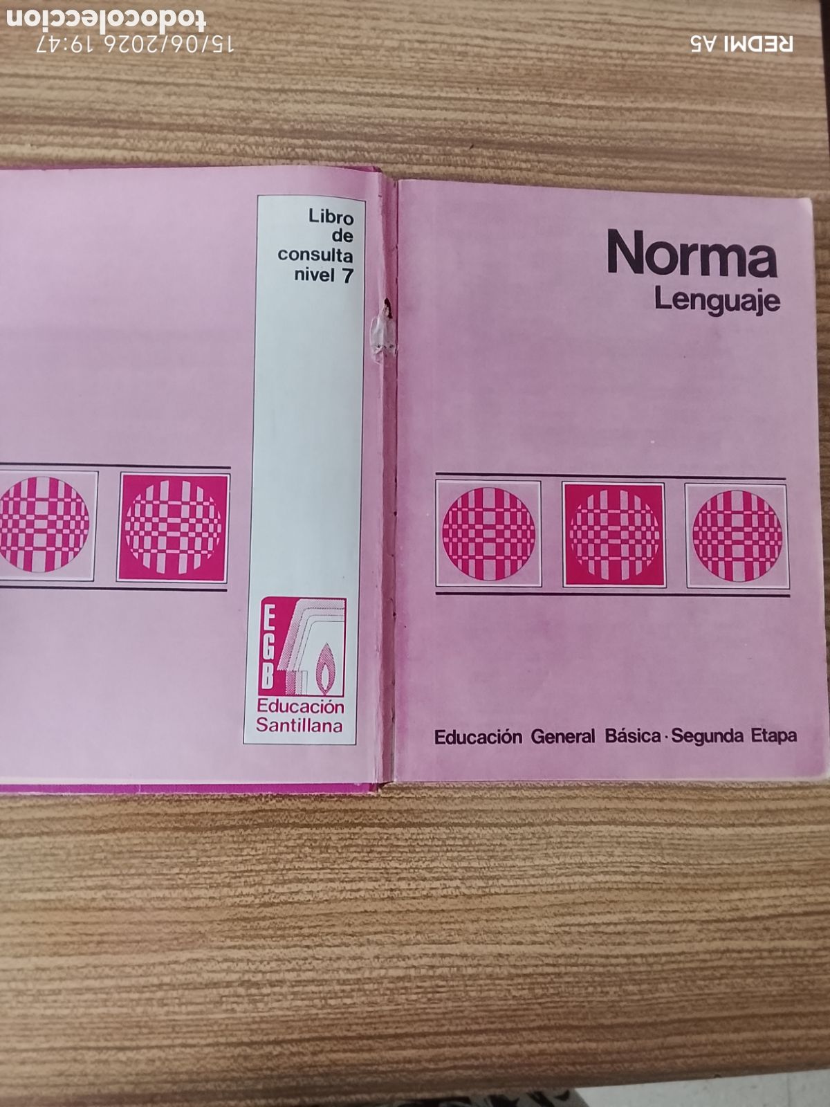 Libros de segunda mano: 2 libros de texto, lenguaje 7&deg; a&ntilde;o 1973 y 4&deg; de EGB. - Foto 7