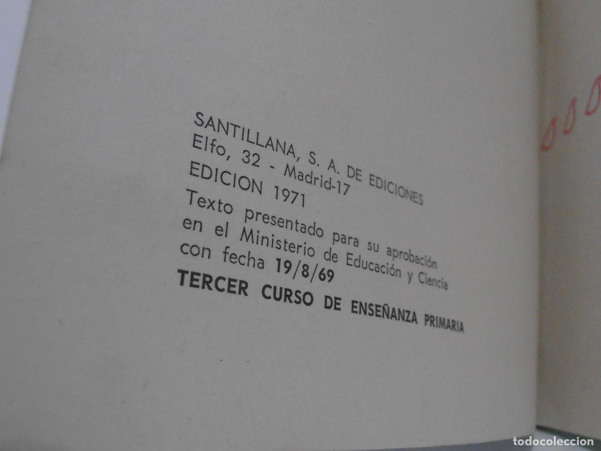 Libros de segunda mano: LIBRO DE TEXTO, ORBITA, TERCER CURSO, LIBRO ACTIVO DE MATEMATICA MODERNA, SANTILLANA 1969 - Foto 4
