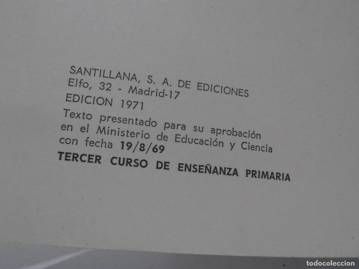 Libros de segunda mano: LIBRO DE TEXTO, ORBITA, TERCER CURSO, LIBRO ACTIVO DE MATEMATICA MODERNA, SANTILLANA 1969 - Foto 5