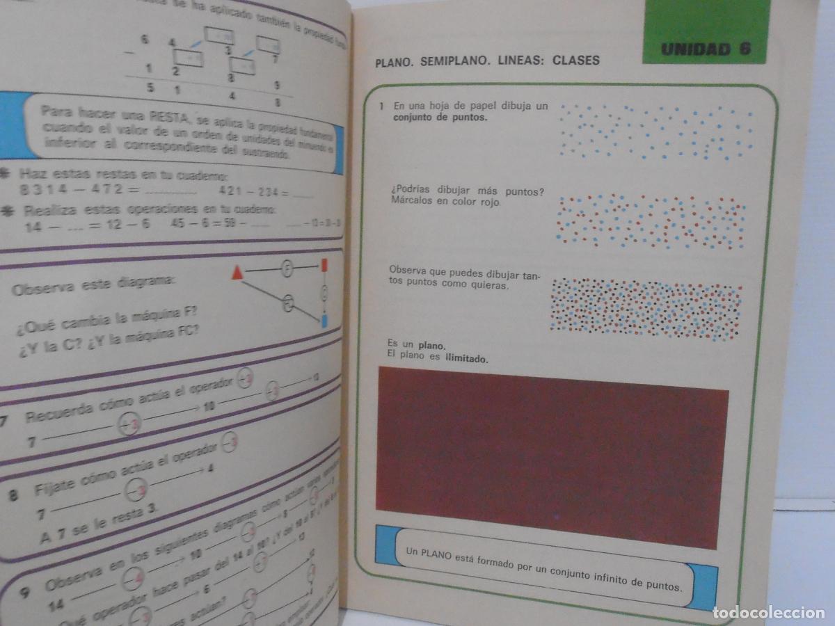 Libros de segunda mano: LIBRO DE TEXTO, ORBITA, TERCER CURSO, LIBRO ACTIVO DE MATEMATICA MODERNA, SANTILLANA 1969 - Foto 6