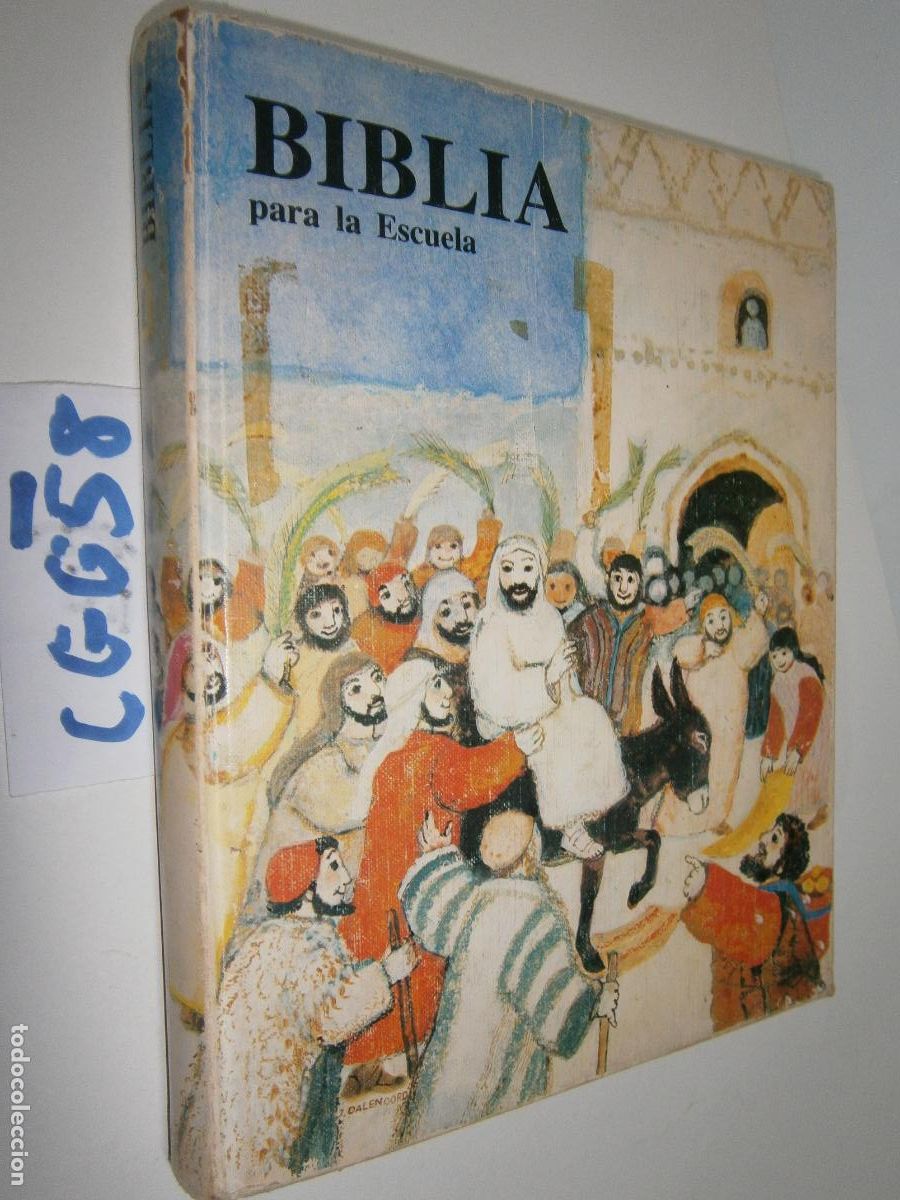 Libros de segunda mano: ANTIGUO LIBRO DE TEXTO - BIBLIA PARA LA ESCUELA