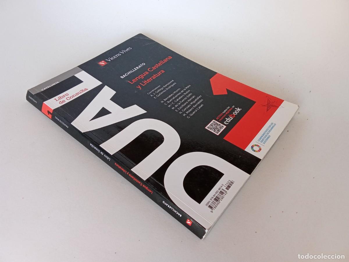 Libros de segunda mano: 1&ordm; Bachillerato Lengua Castellana y Literatura Vicens Vives. Libro de Consulta