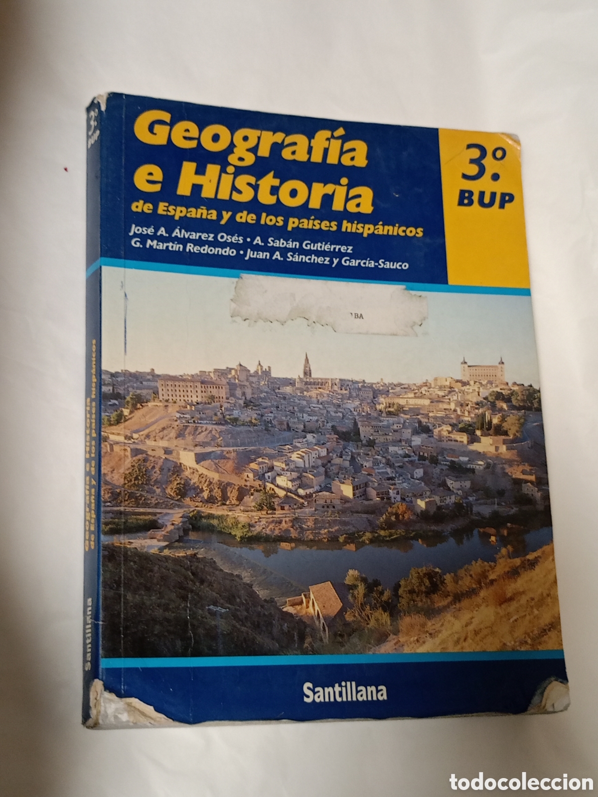 Libros de segunda mano: Geograf&iacute;a e Historia de Espa&ntilde;a y de los pa&iacute;ses hisp&aacute;nicos, dise&ntilde;ado para el tercer curso de BUP (Bac
