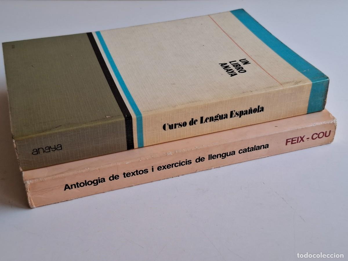 Libros de segunda mano: 2 LIBROS CURSOS ESPA&Ntilde;OL Y CATALAN - Foto 4