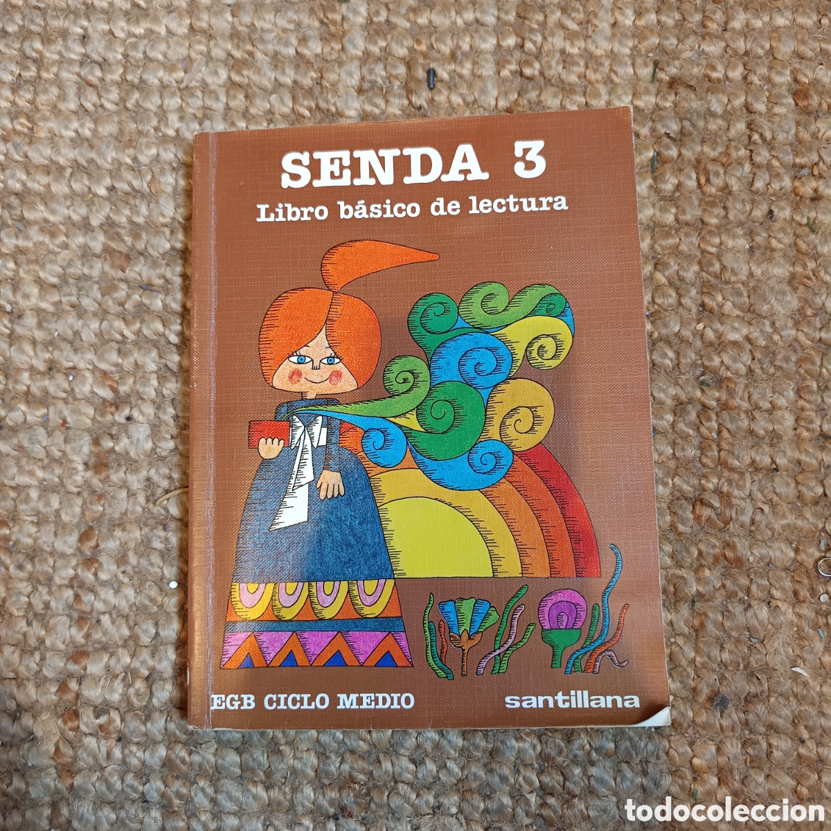 Libros de segunda mano: SENDA 3 - CICLO MEDIO - SANTILLANA - LIBRO B&Aacute;SICO DE LECTURA