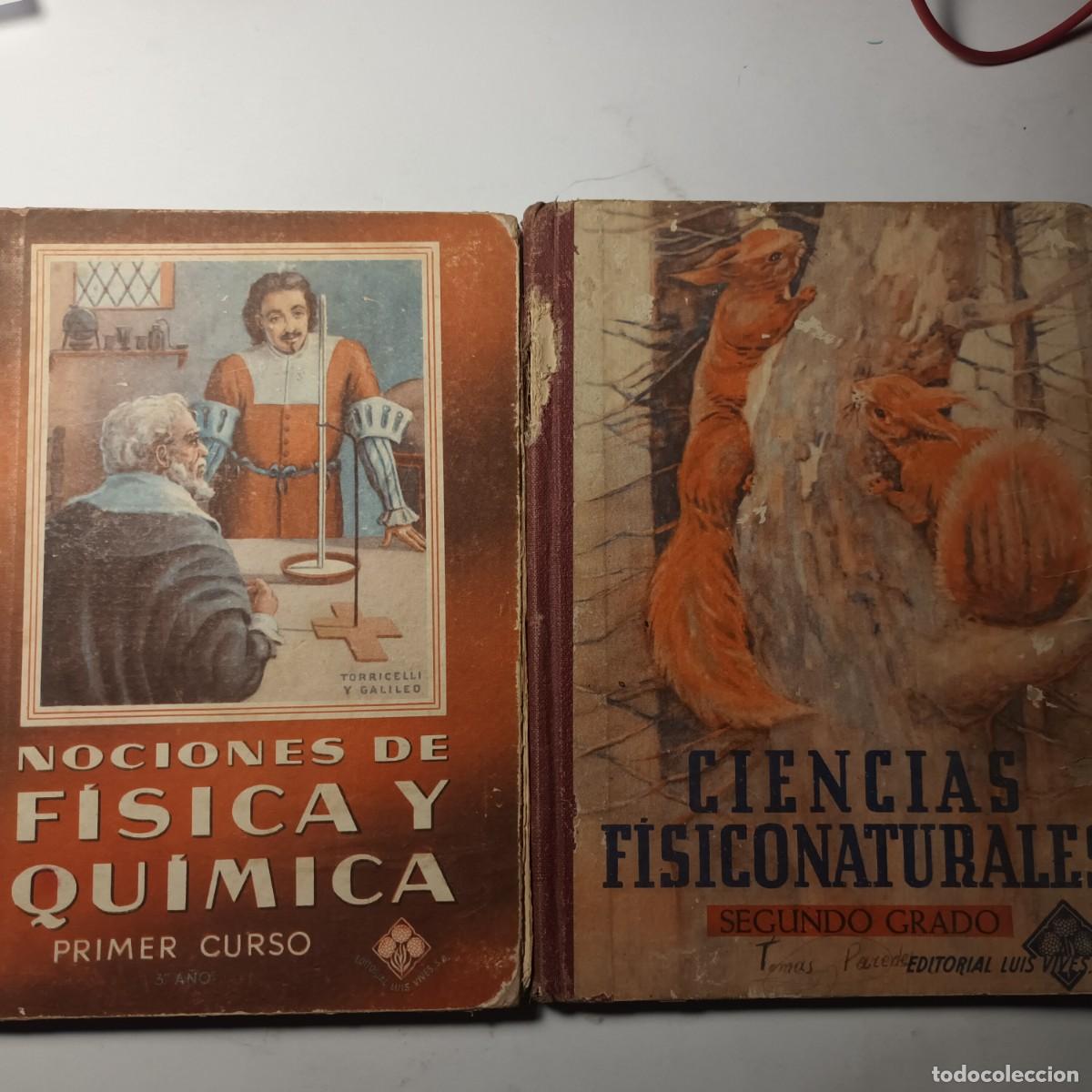 Libri di seconda mano: Libros Fisica y Quimica , Ciencias Fisiconaturales Lote L - 413