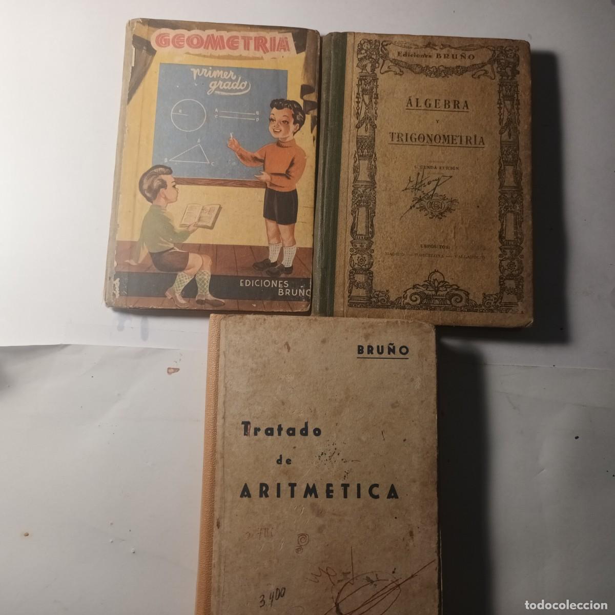 Gebrauchte B&uuml;cher: Libros Geometria , Aritmetica, Algebra y Trigonometria Lote L - 367