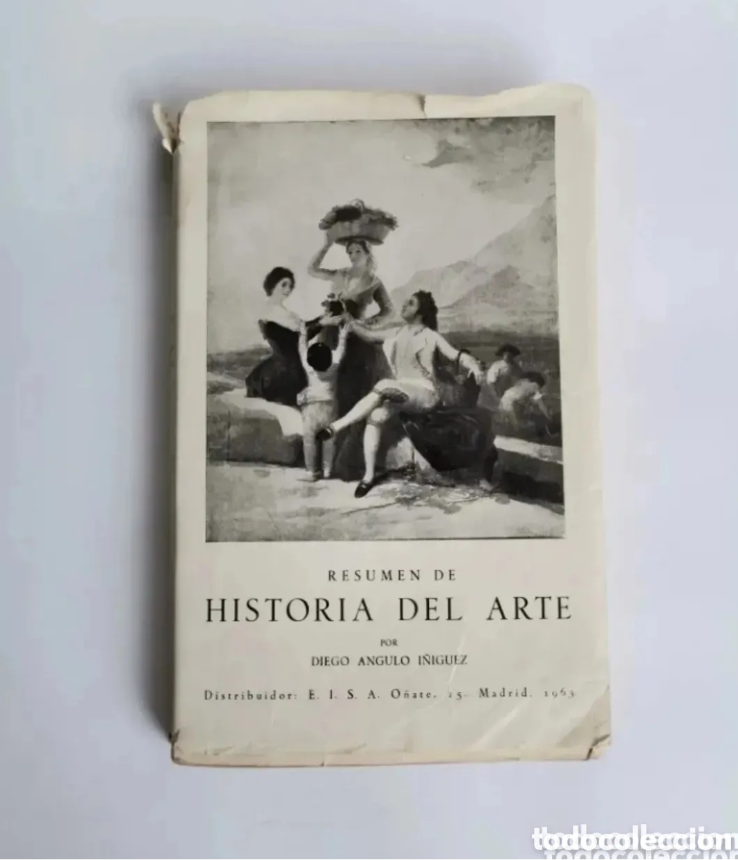 Libros de segunda mano: Resumen de historia del arte Diego &Aacute;ngulo - Foto 1