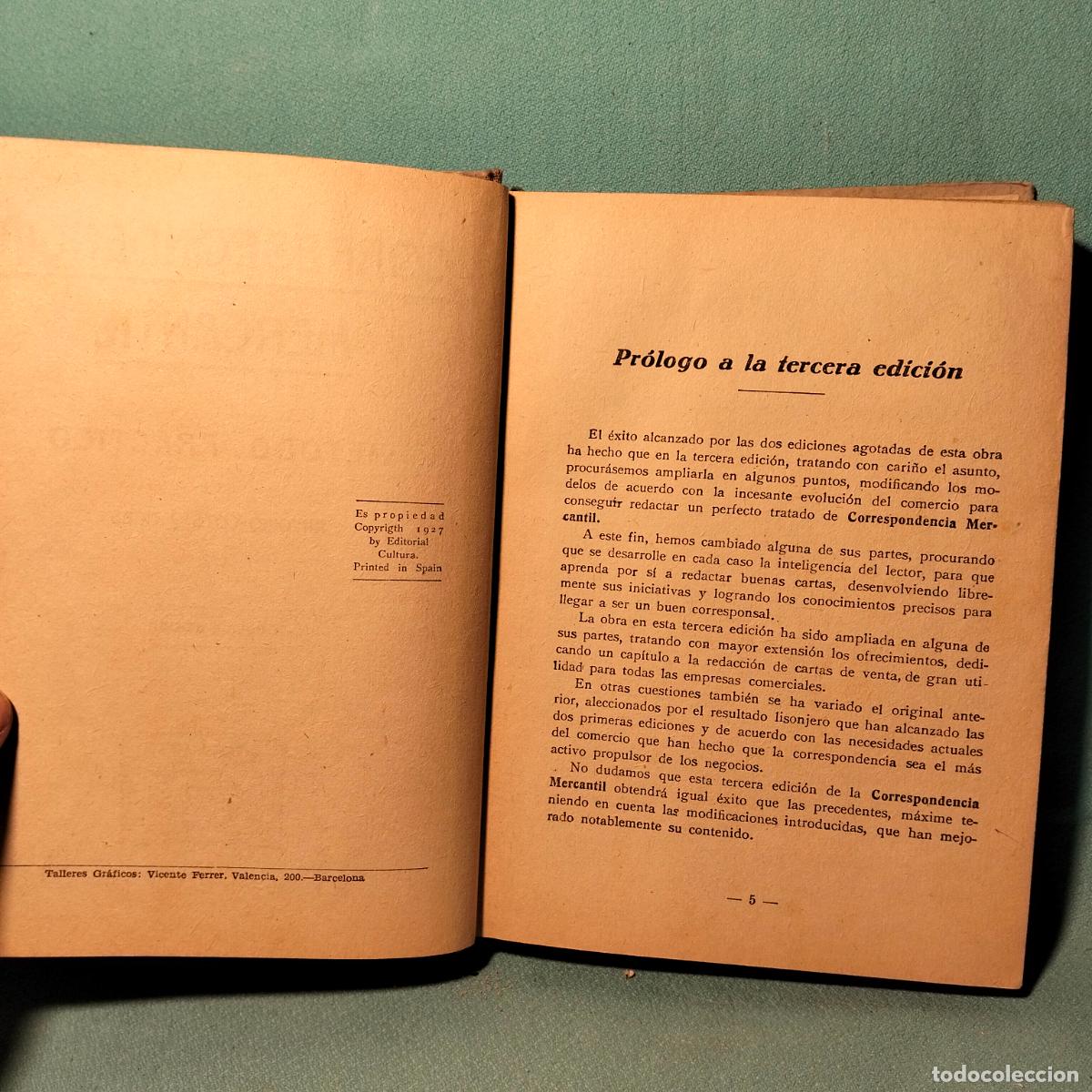 Libros de segunda mano: Correspondencia mercantil antonio cots trias metodo practico 1940 - Foto 4