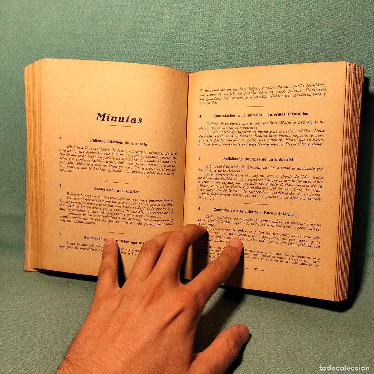Libros de segunda mano: Correspondencia mercantil antonio cots trias metodo practico 1940 - Foto 5
