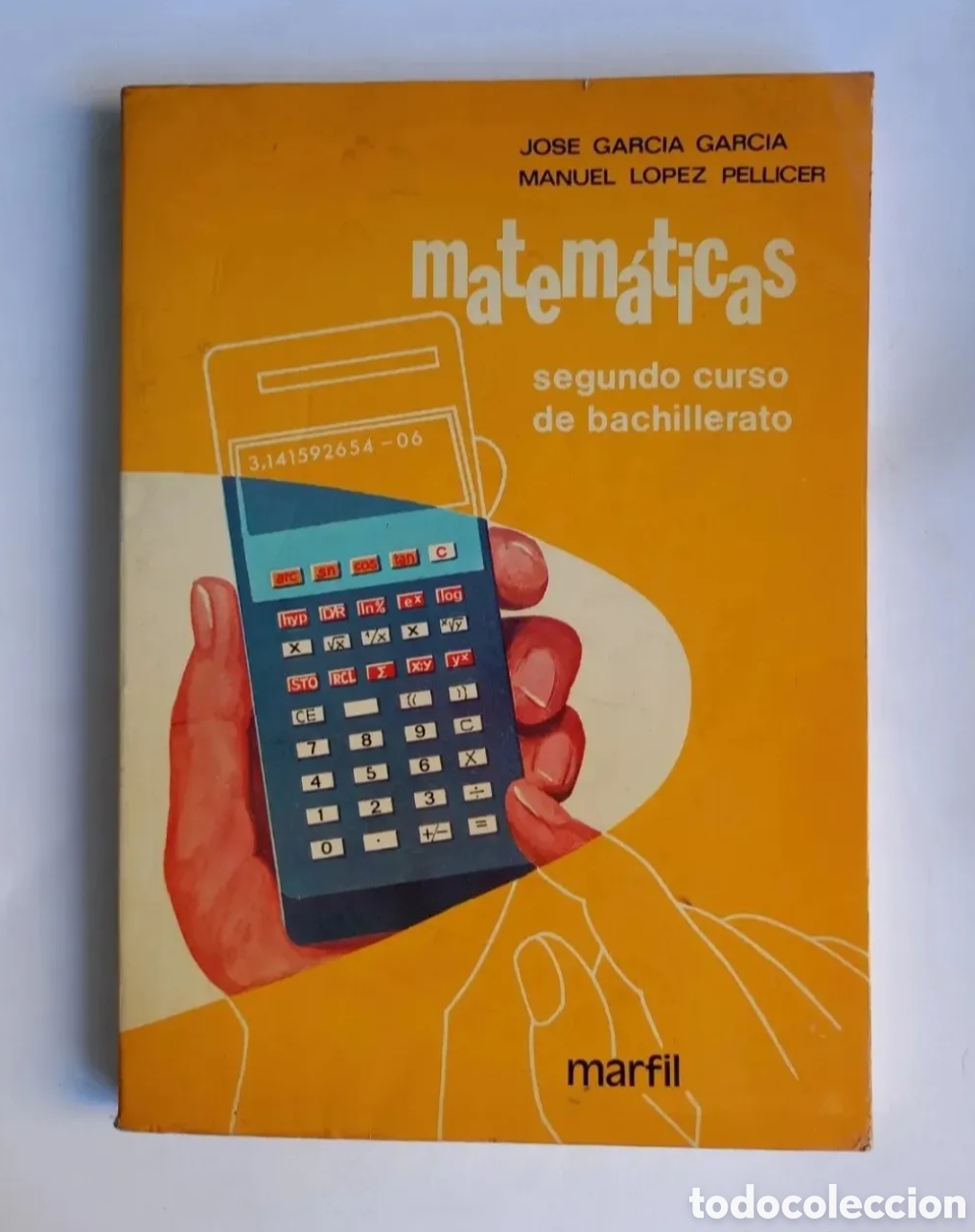 Second hand books: Matem&aacute;ticas segundo curso de bachillerato marfil