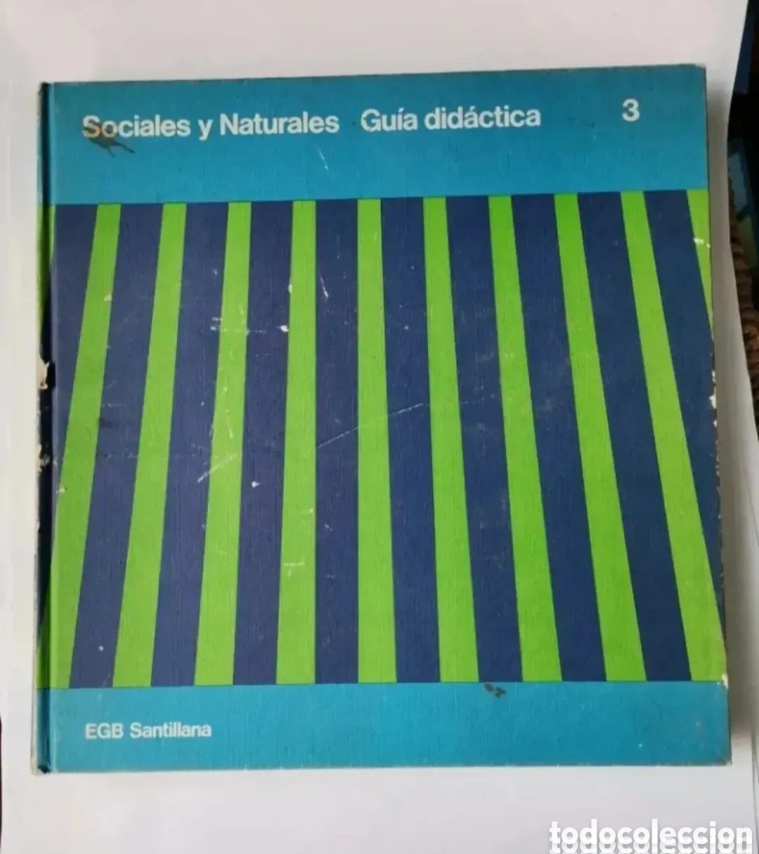 Second hand books: Sociales y naturales gu&iacute;a did&aacute;ctica EGB Santillana