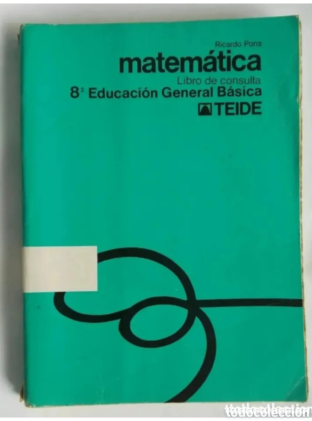 Libros de segunda mano: Matem&aacute;tica libro de consulta 8 EGB Teide