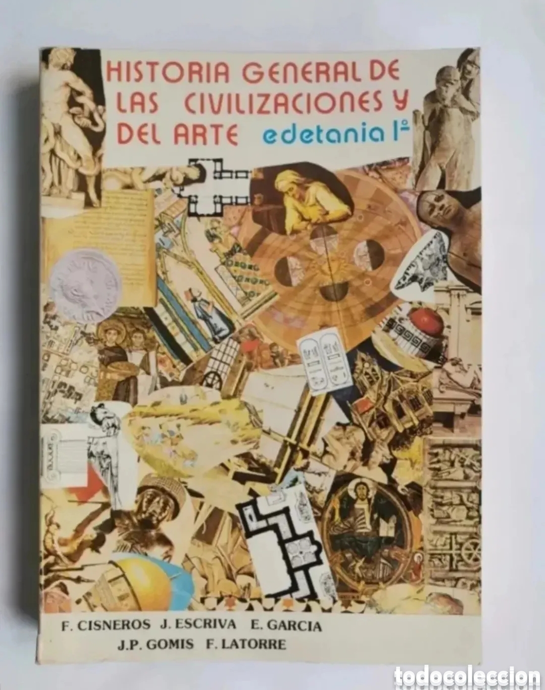 Libros de segunda mano: Historia general de las civilizaciones y del arte Edetania 1 1982 perfecto estado