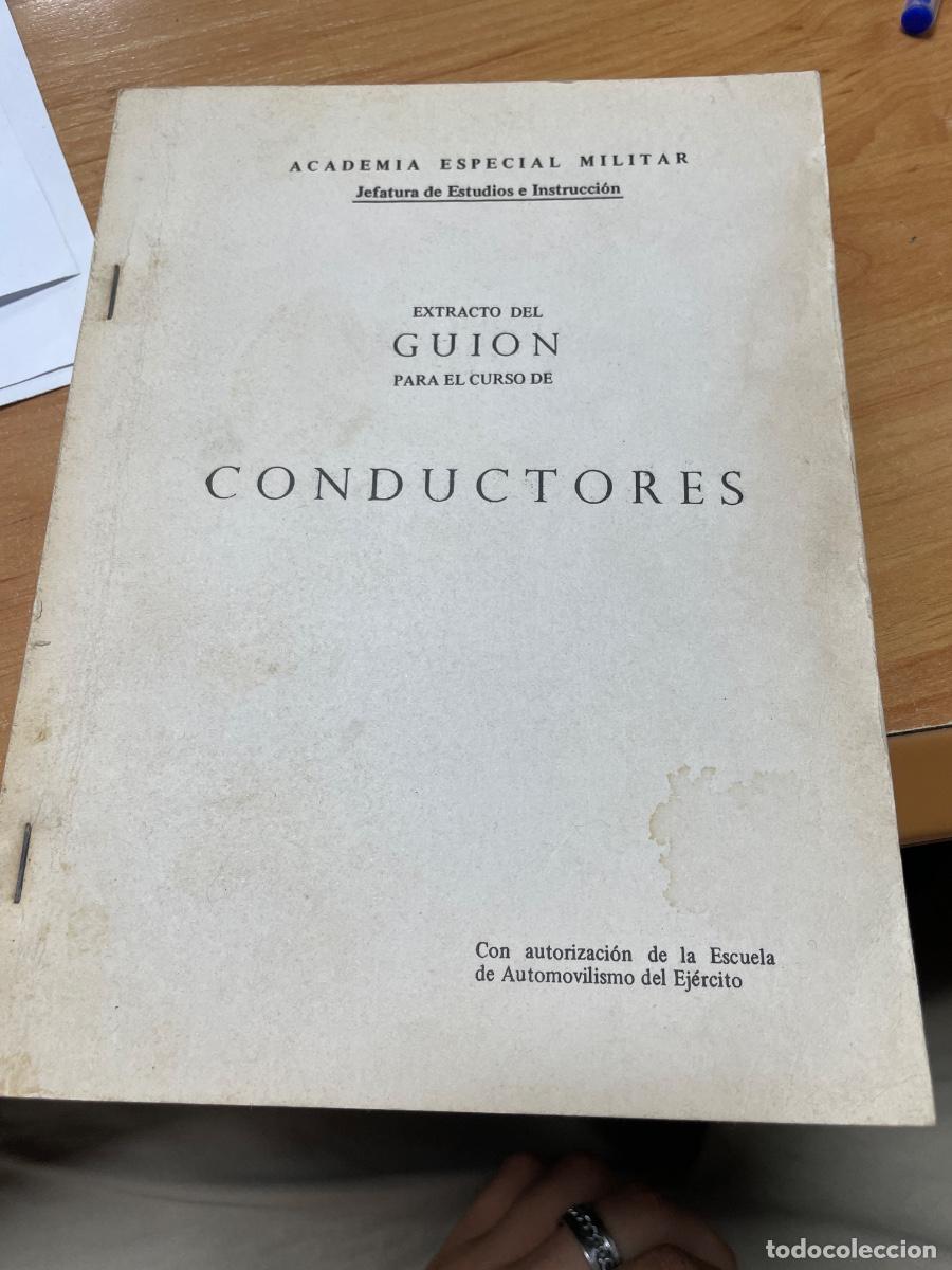 Libros de segunda mano: Extracto del guion para el curso de conductores