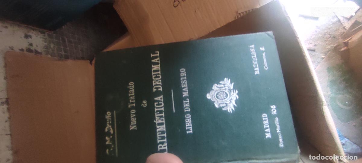 Libros de segunda mano: BRU&Ntilde;O, G.M. - NUEVO TRATADO DE ARITM&Eacute;TICA DECIMAL. Libro del maestro -