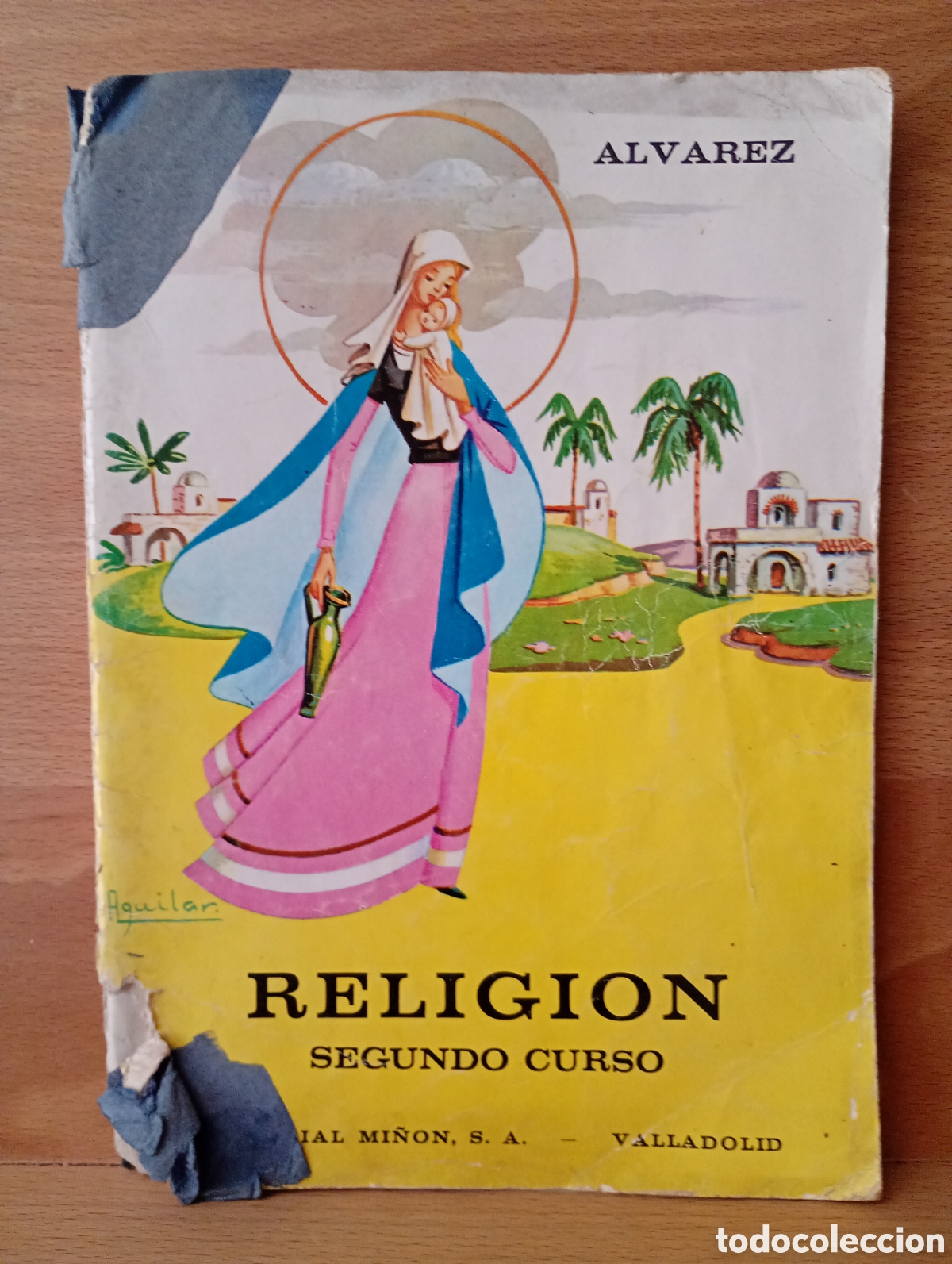 Libros de segunda mano: Religi&oacute;n segundo curso mi&ntilde;on &Aacute;lvarez valladolid