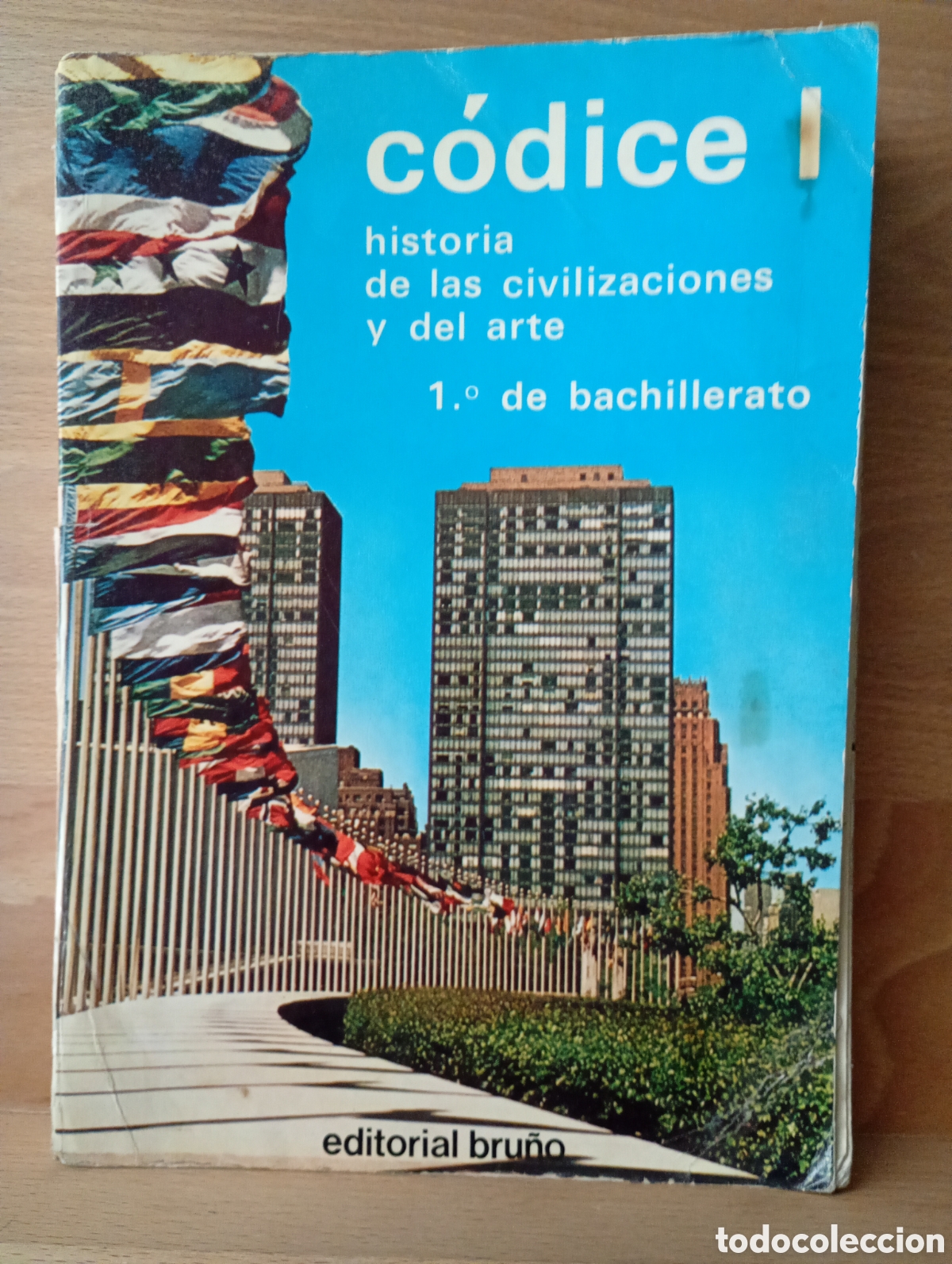 Libros de segunda mano: C&oacute;dice I historia civilizaciones y del arte 1 bachillerato bru&ntilde;o