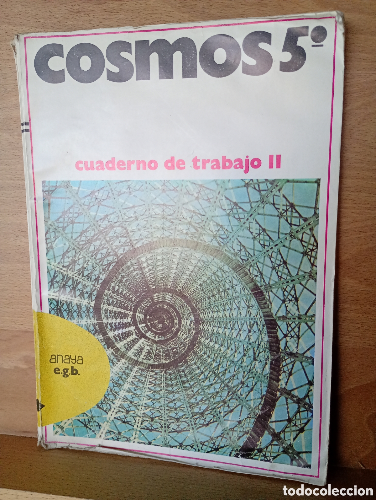 Libros de segunda mano: Cosmos 5 cuaderno de trabajo II Anaya egb