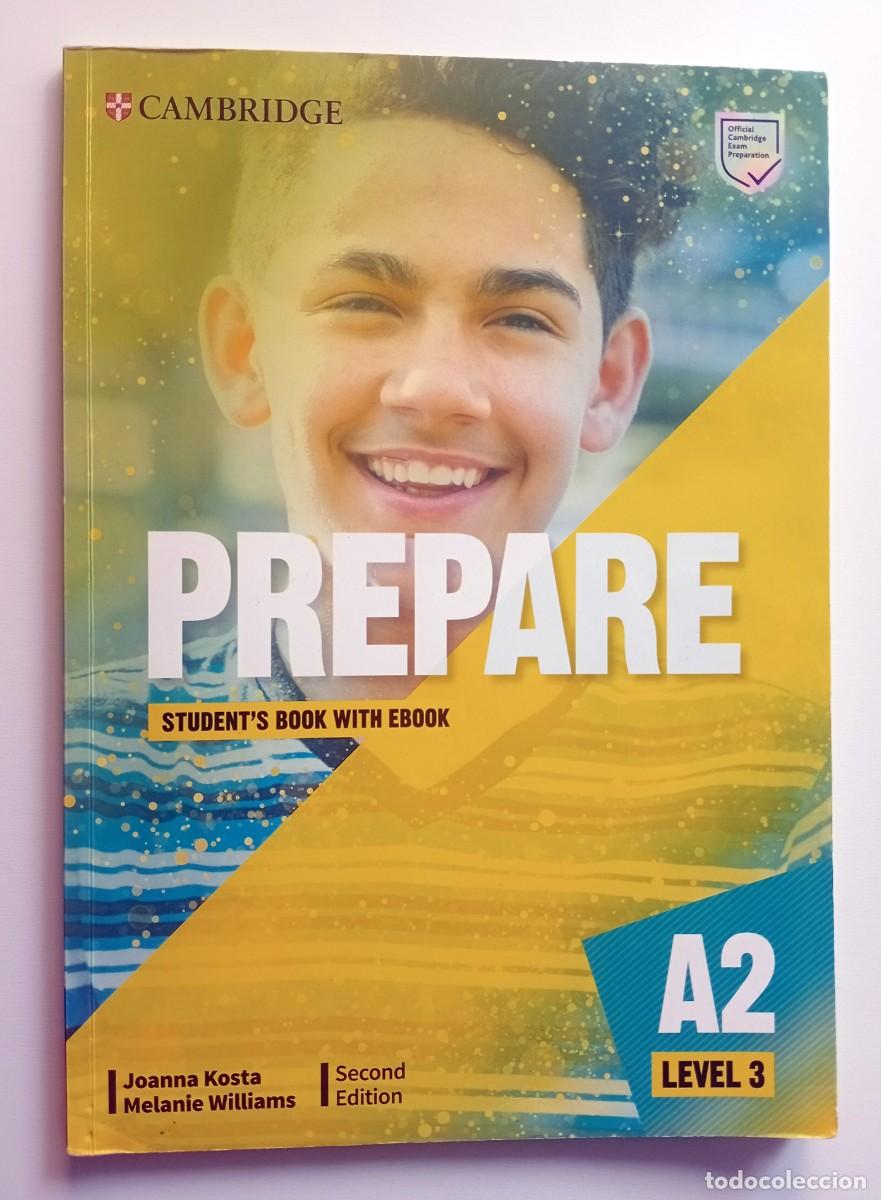 Libros de segunda mano: LIBRO DE TEXTO INGL&Eacute;S &rdquo;PREPARE&rdquo; A2 LEVEL 3 CAMBRIDGE STUDENT&acute;S BOOK - Foto 1