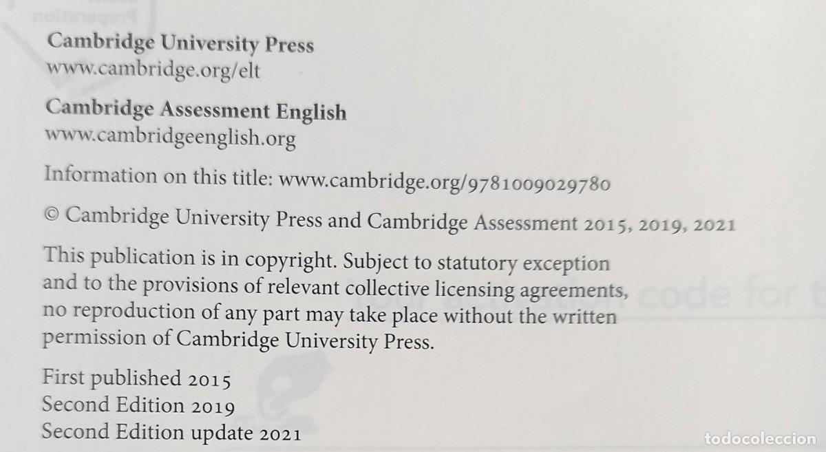 Libros de segunda mano: LIBRO DE TEXTO INGL&Eacute;S &rdquo;PREPARE&rdquo; A2 LEVEL 3 CAMBRIDGE STUDENT&acute;S BOOK - Foto 3