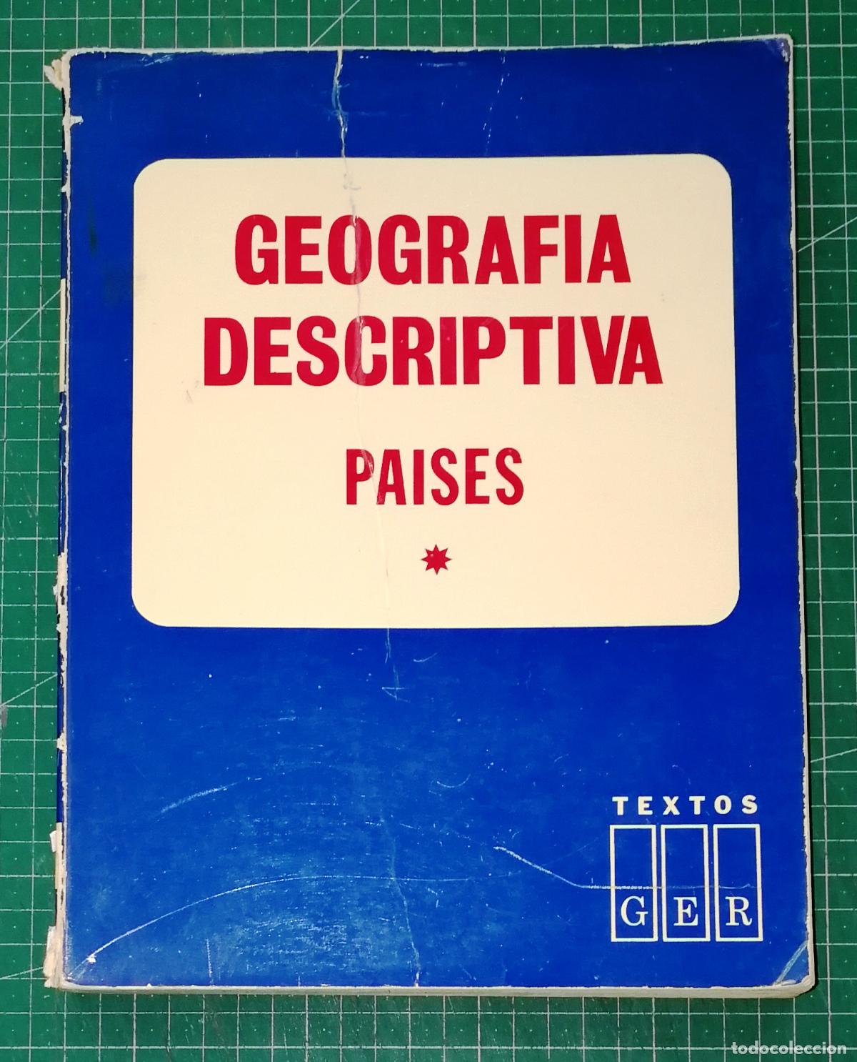 Libros de segunda mano: GEOGRAF&Iacute;A DESCRIPTIVA. Pa&iacute;ses [1. Europa, &Aacute;frica] (Textos GER) / Joaqu&iacute;n Bosque Maurel...[et al.]