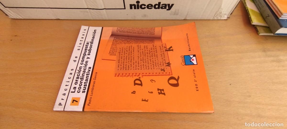 Libros de segunda mano: LA ORACION COMPUESTA: COORDINACION Y SUBORDINACION SUSTANTIVA/PEDRO LUMBRERAS/ LING&Uuml;ISTICA FILOLOGIA