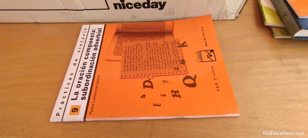 Libros de segunda mano: LA ORACION COMPUESTA: SUBORDINACION ADVERBIAL / PEDRO LUMBRERAS / LING&Uuml;ISTICA FILOLOGIA / CASA