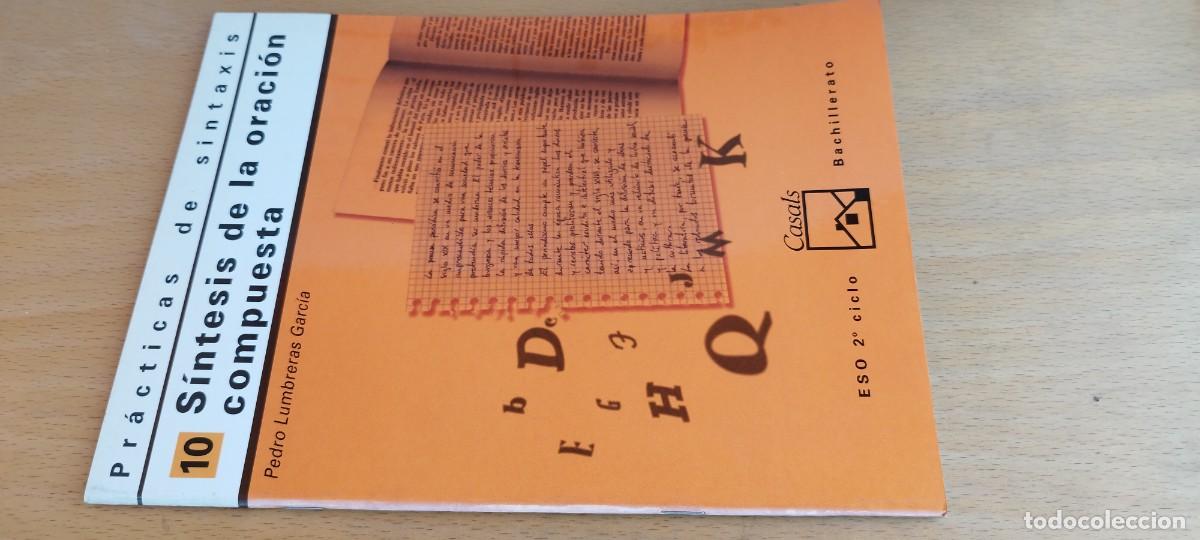 Libros de segunda mano: SINTESIS DE LA ORACION COMPUESTA / PEDRO LUMBRERAS / LING&Uuml;ISTICA FILOLOGIA / CASALS