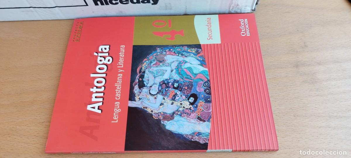 Libros de segunda mano: ANTOLOGIA LENGUA CASTELLANA Y LITERATURA 4&ordm; ESO / / KARA 25 / OXFORD EDUCACION