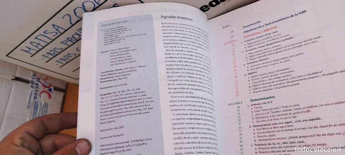 Libros de segunda mano: GRAMATICA BASICA DEL ESTUDIANTE DE ESPA&Ntilde;OL / VVAA / KARA 29 / DIFUSION - Foto 8