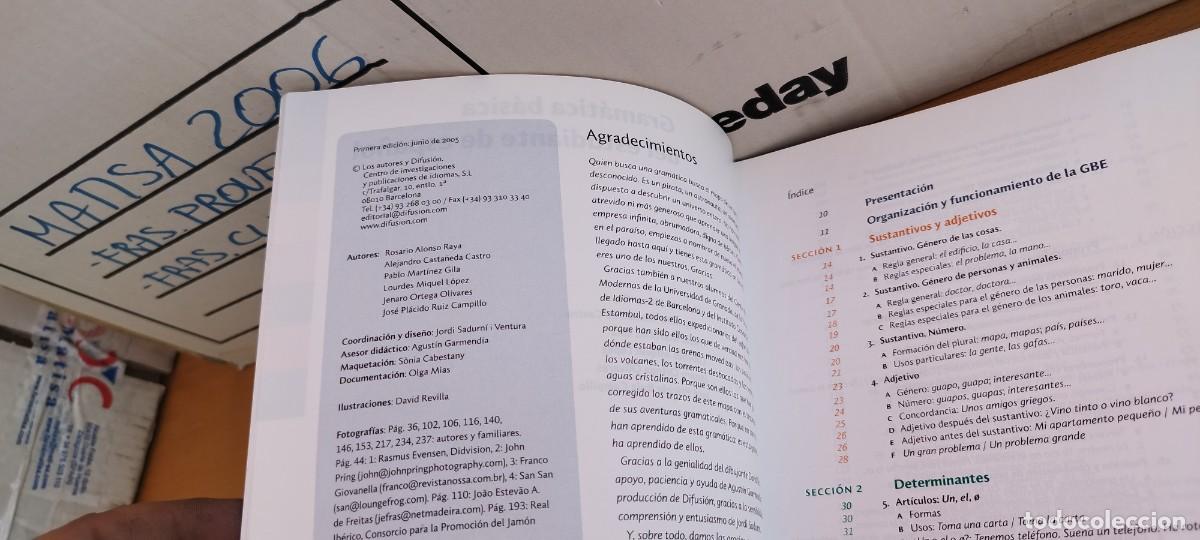 Libros de segunda mano: GRAMATICA BASICA DEL ESTUDIANTE DE ESPA&Ntilde;OL / VVAA / KARA 29 / DIFUSION - Foto 9