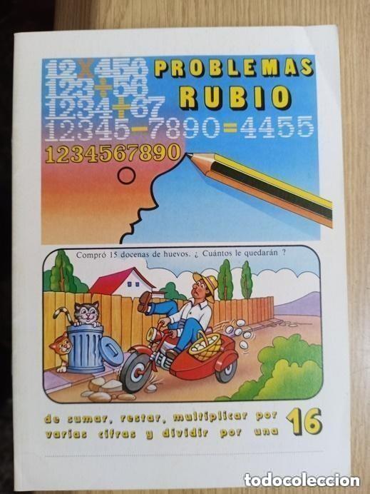 Libros de segunda mano: PROBLEMAS RUBIO - N 16 ANTIGUO CUADERNILLO a&ntilde;o 1978