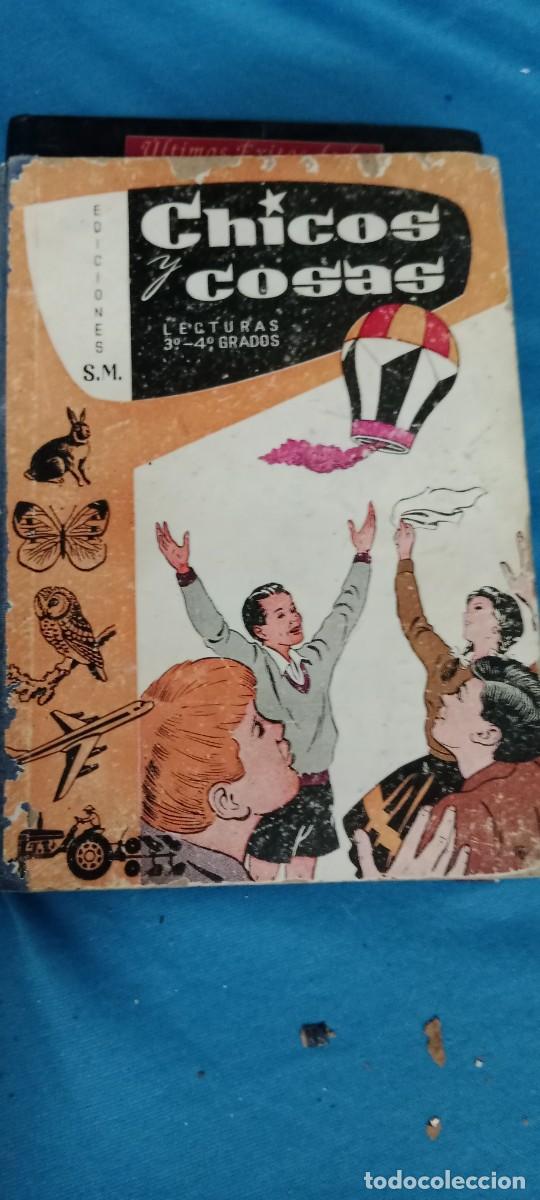Libros de segunda mano: CHICOS Y COSAS. LECTURAS PARA 3&ordm; Y 4&ordm; GRADOS. EDICIONES S.M LIBRO M-JYE